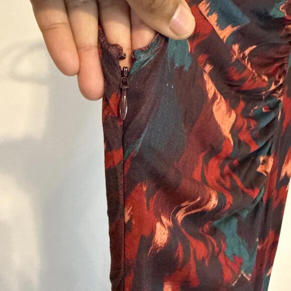 Ulla Johnson Printed Sleeveless Livia Dress w/ Side Ruching (Sz: P or 00/0) $520 - Picture 9 of 14